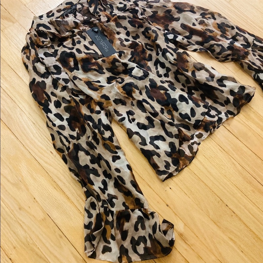 Leopard Blouse by Rachel Zoe